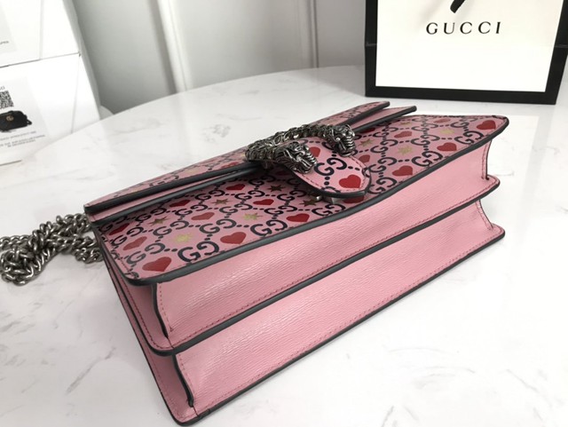 Gucci經典款女包 400249 古馳Gucci Dionysus情人節限量款 Gucci單肩斜挎女包  gqy3961